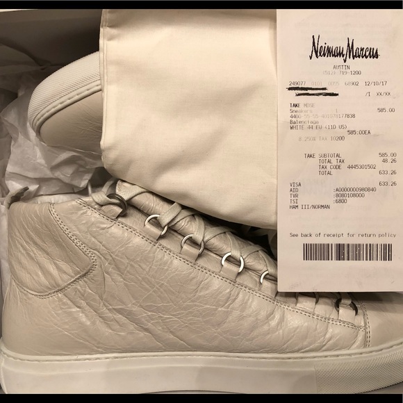 balenciaga arena sizing